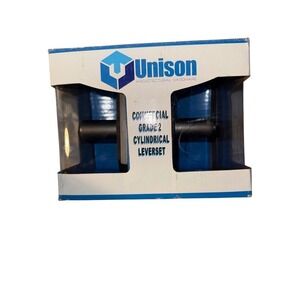 Unison Grade 2 Commercial Cylindrical Lever Set Privacy Lock silver‎ New